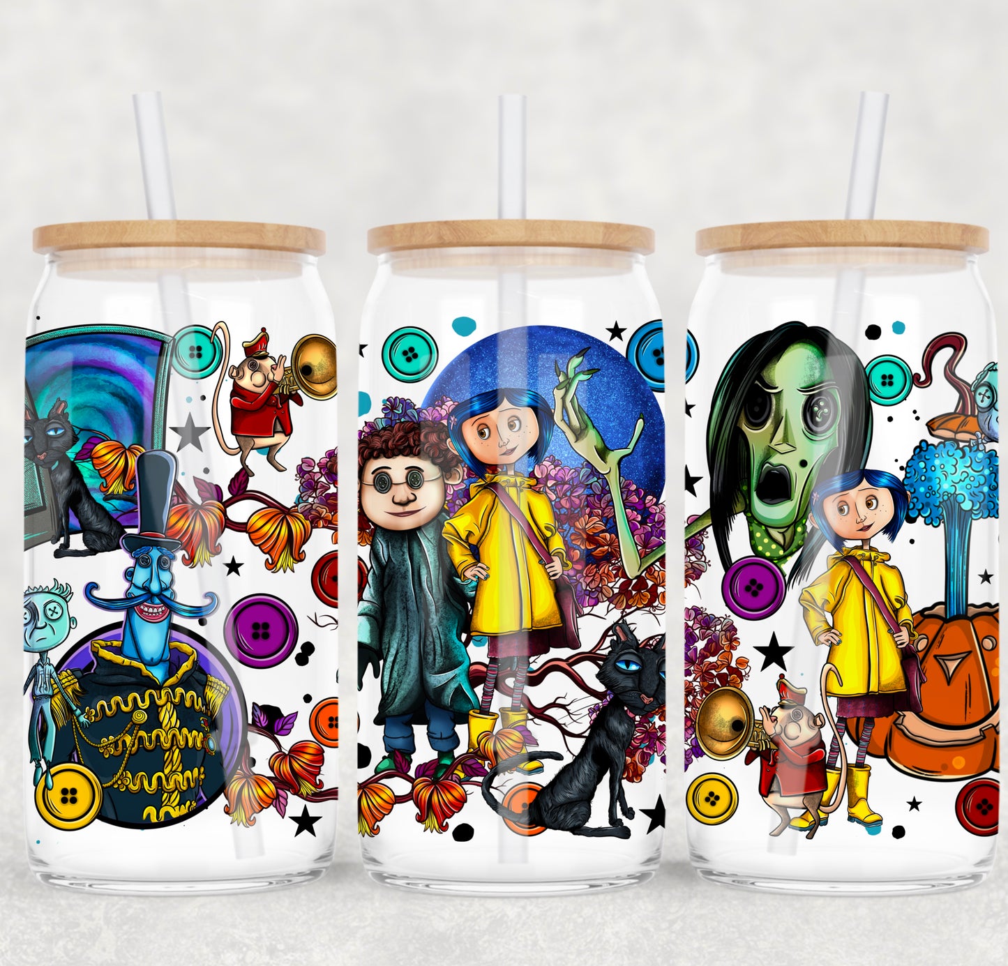 20 oz cup with bamboo lid Sublimation