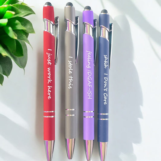 Snarky pens