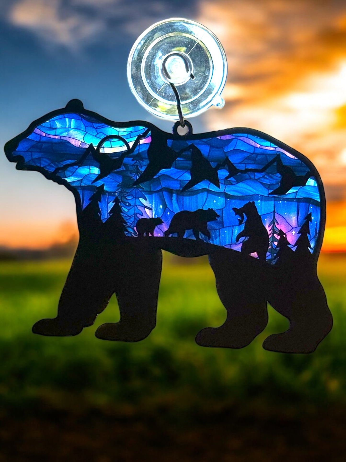 Bear suncatcher